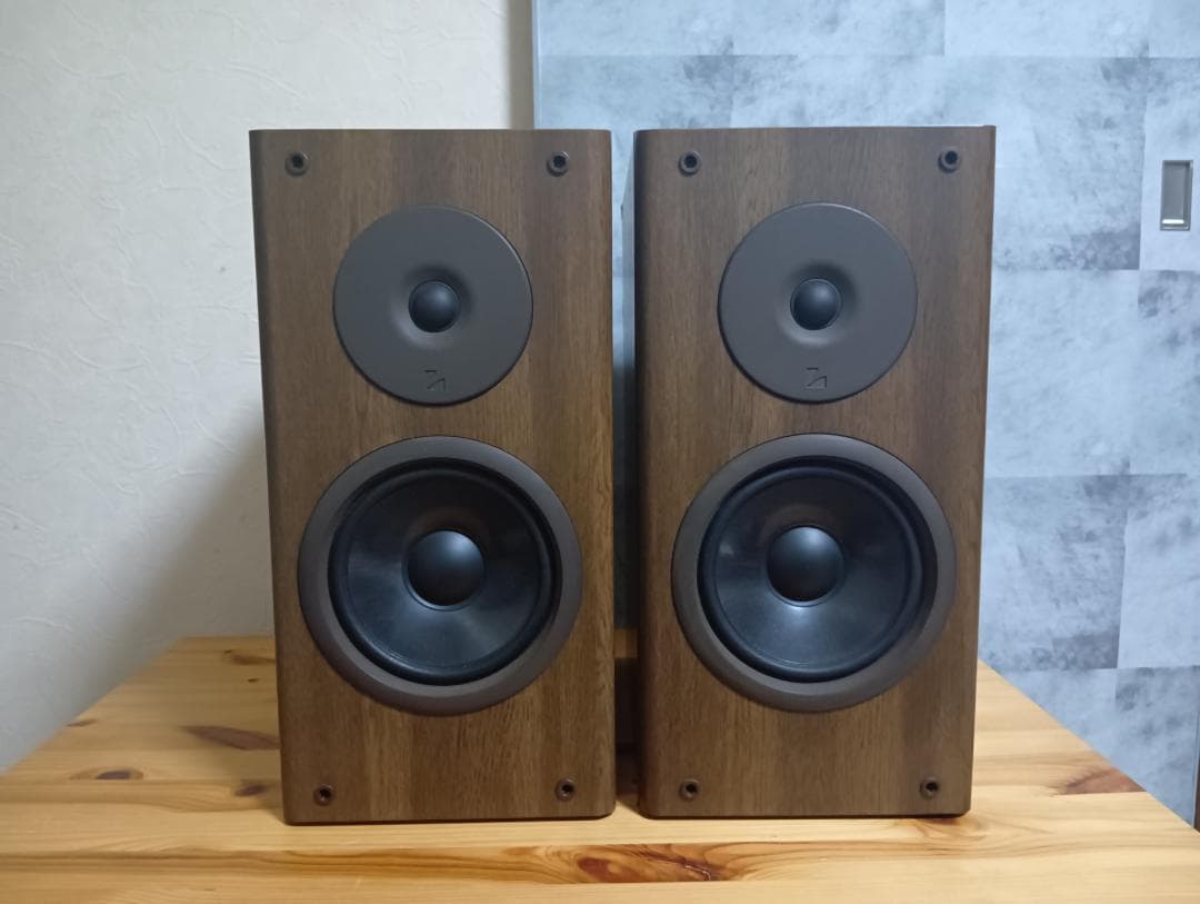 LUXMAN 　S-007 ブックシェルフスピーカー ウッド調 2ウェイ