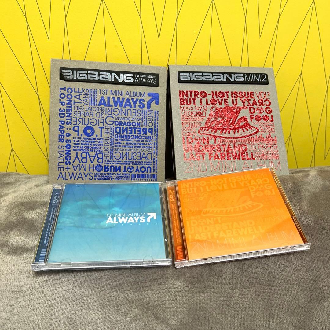 BIGBANGのミニアルバム 1.2 CD 2set！