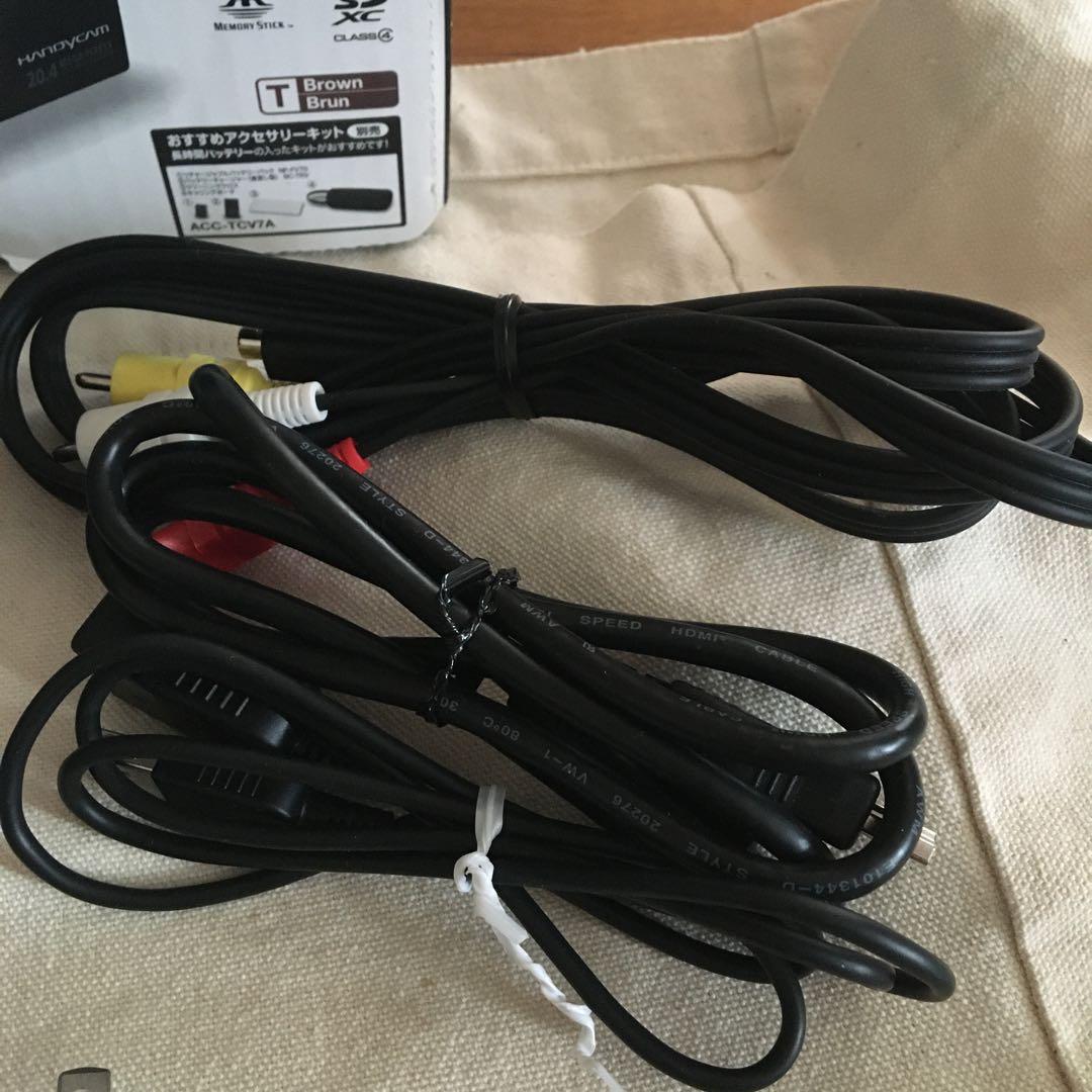 美品　動作確認済SONY HDR-CX590V 欠品なし