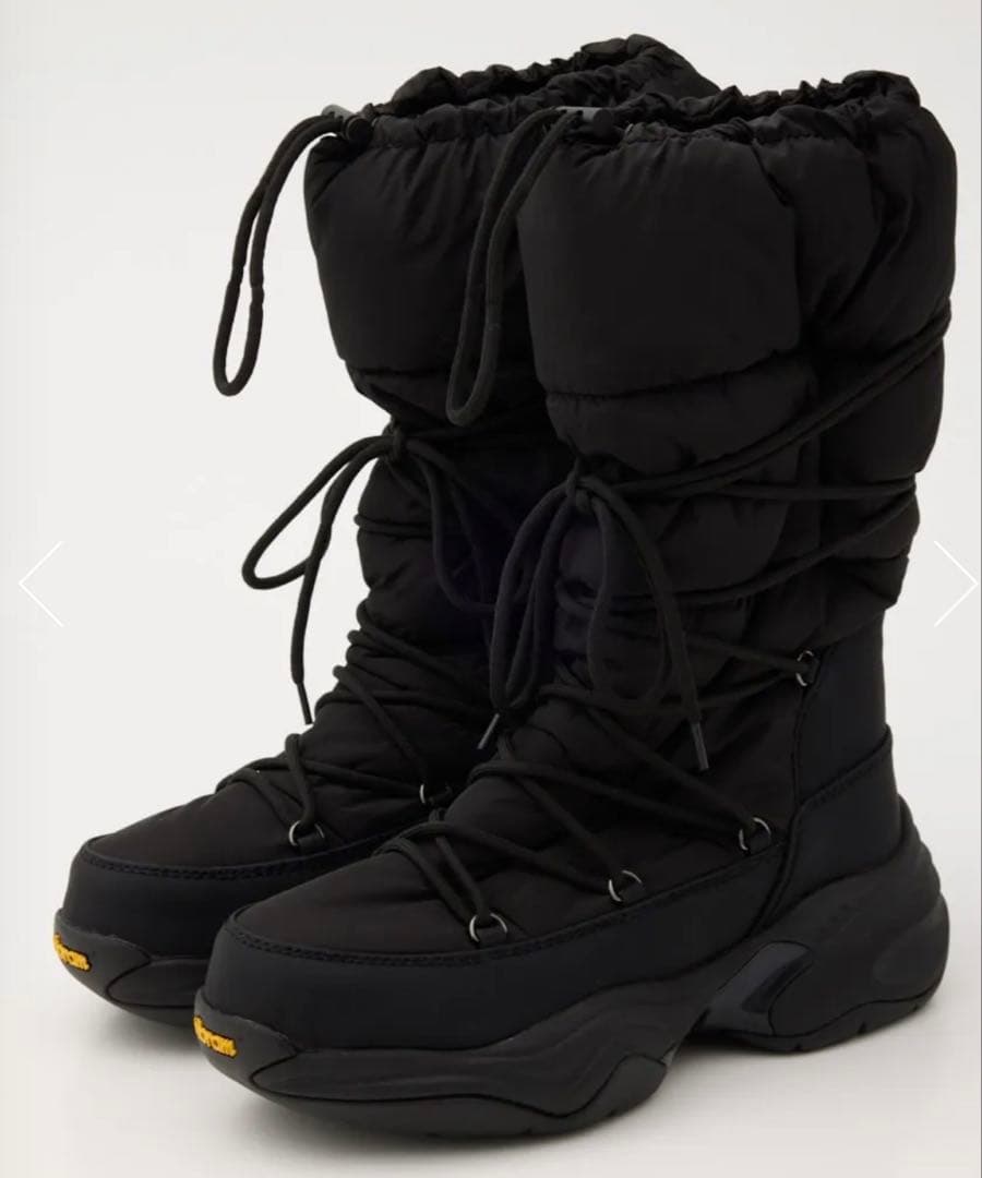 【新品未着用】PUFFER LONG ブーツ (23.5-24.0)