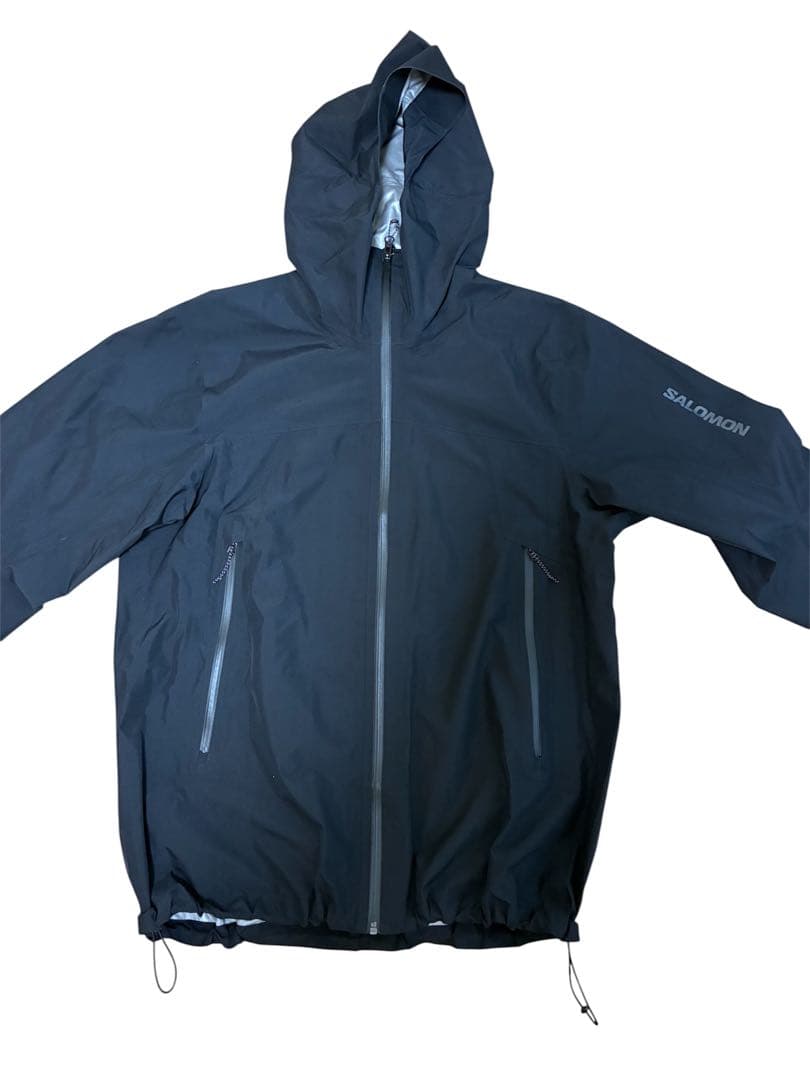 Salomon GORE-TEX ブラック マウンテンパーカー Lサイズ