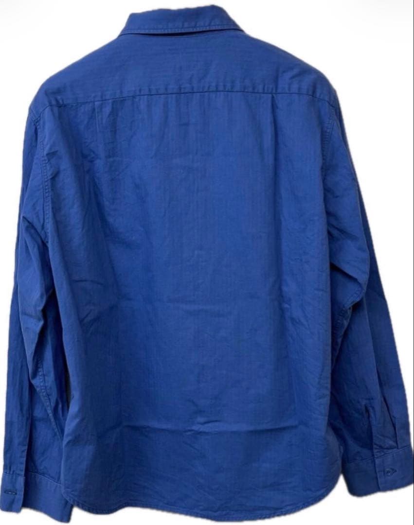 TENDERLOIN ワークシャツ ブルー Lサイズ