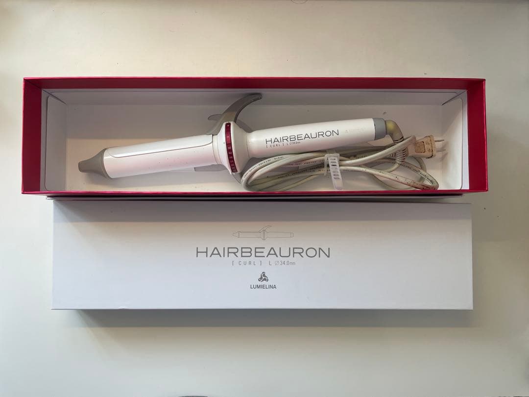 【箱付き】リュミエリーナ ヘアビューロンコテ34ミリ