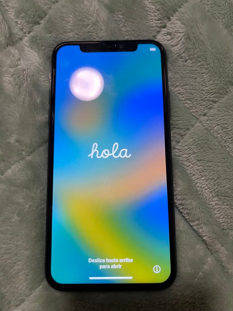 iPhone X スペースグレイ 本体のみ 背面ひび割れあり