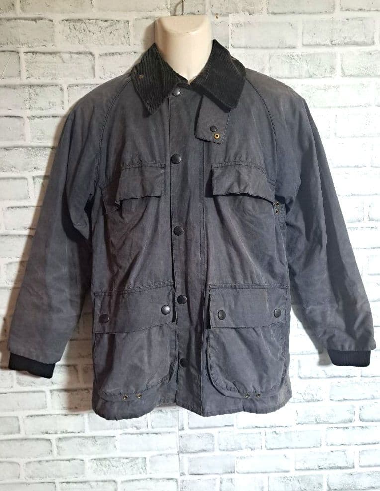 EDIFICE別注 Barbour オイルドジャケット レアアイテム