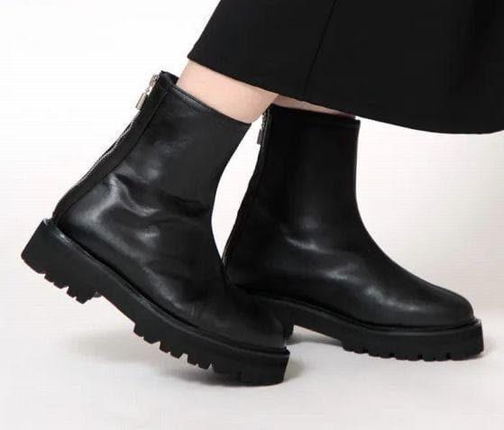 9 CAMINANDO カミナンド BACK ZIP BOOTS ブーツ
