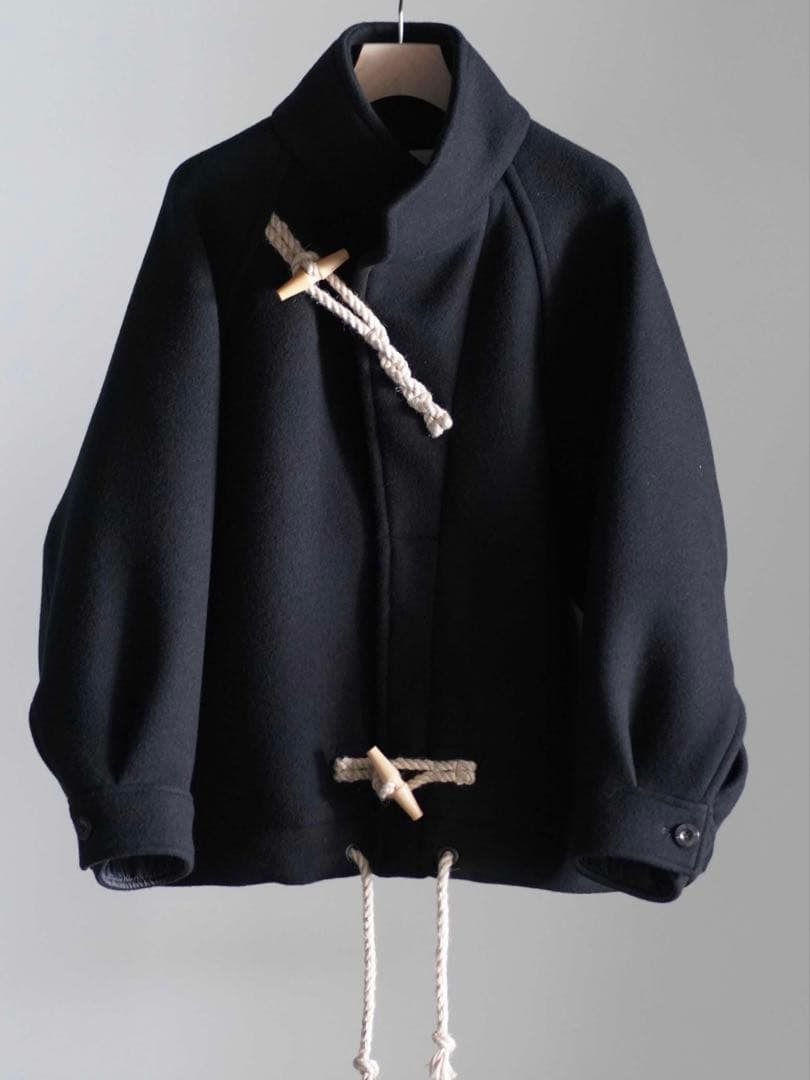 HYKE ダッフルコート ブラック　サイズ2 ハイク