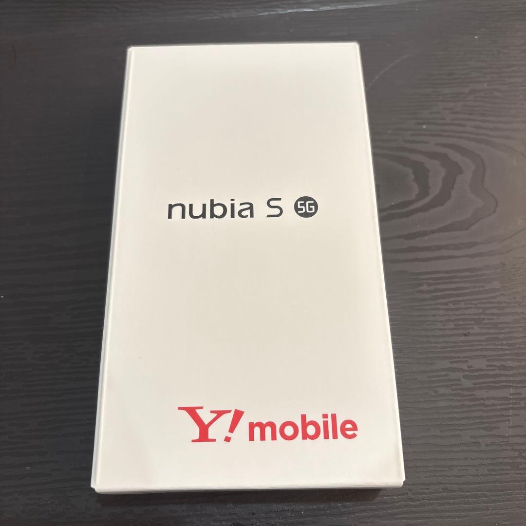 新品・未使用　nubia S 5G スマホ　本体