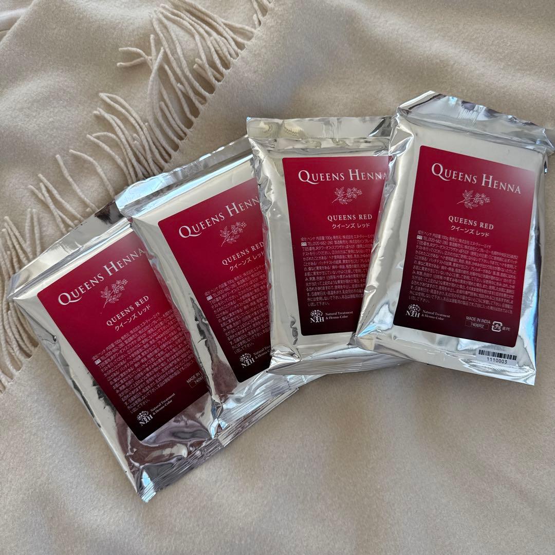 カラーリング・白髪染め QUEENS HENNA QUEENS RED 100g