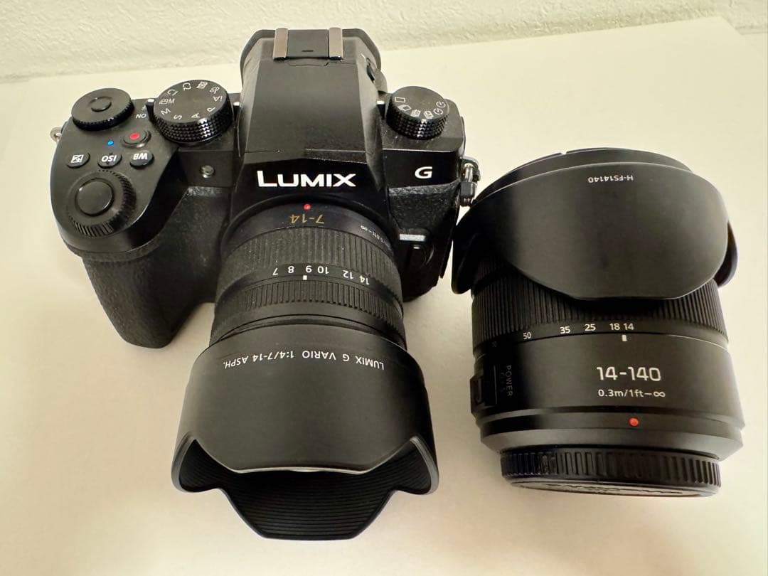 LUMIX Gシリーズ（DC-G99） デジタルカメラ、レンズ2個付