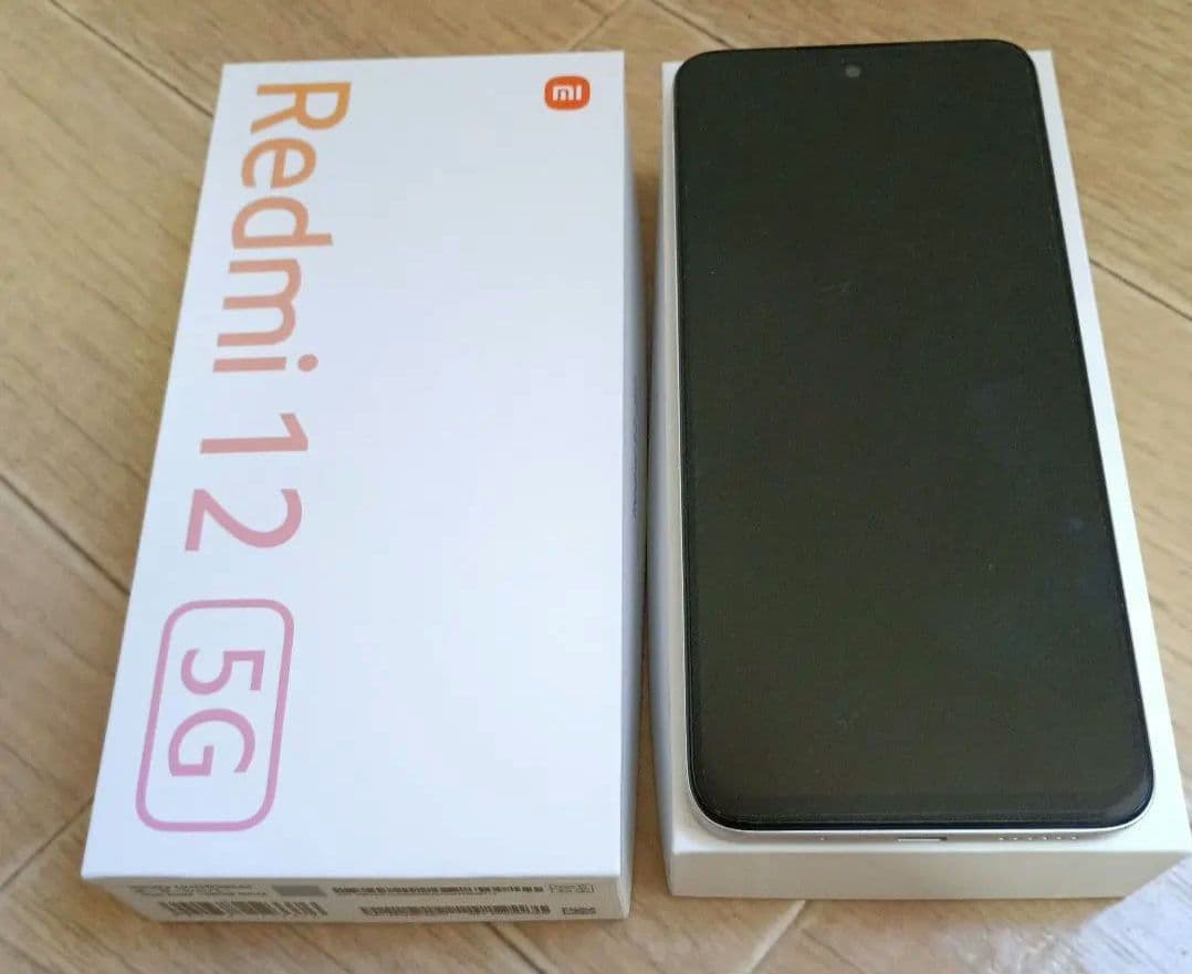 Xiaomi Redmi 12 5Gポーラーシルバー本体