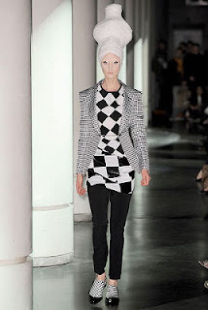 【JUNYA WATANABE】10SS チェック柄シューズ M（24.5㎝）