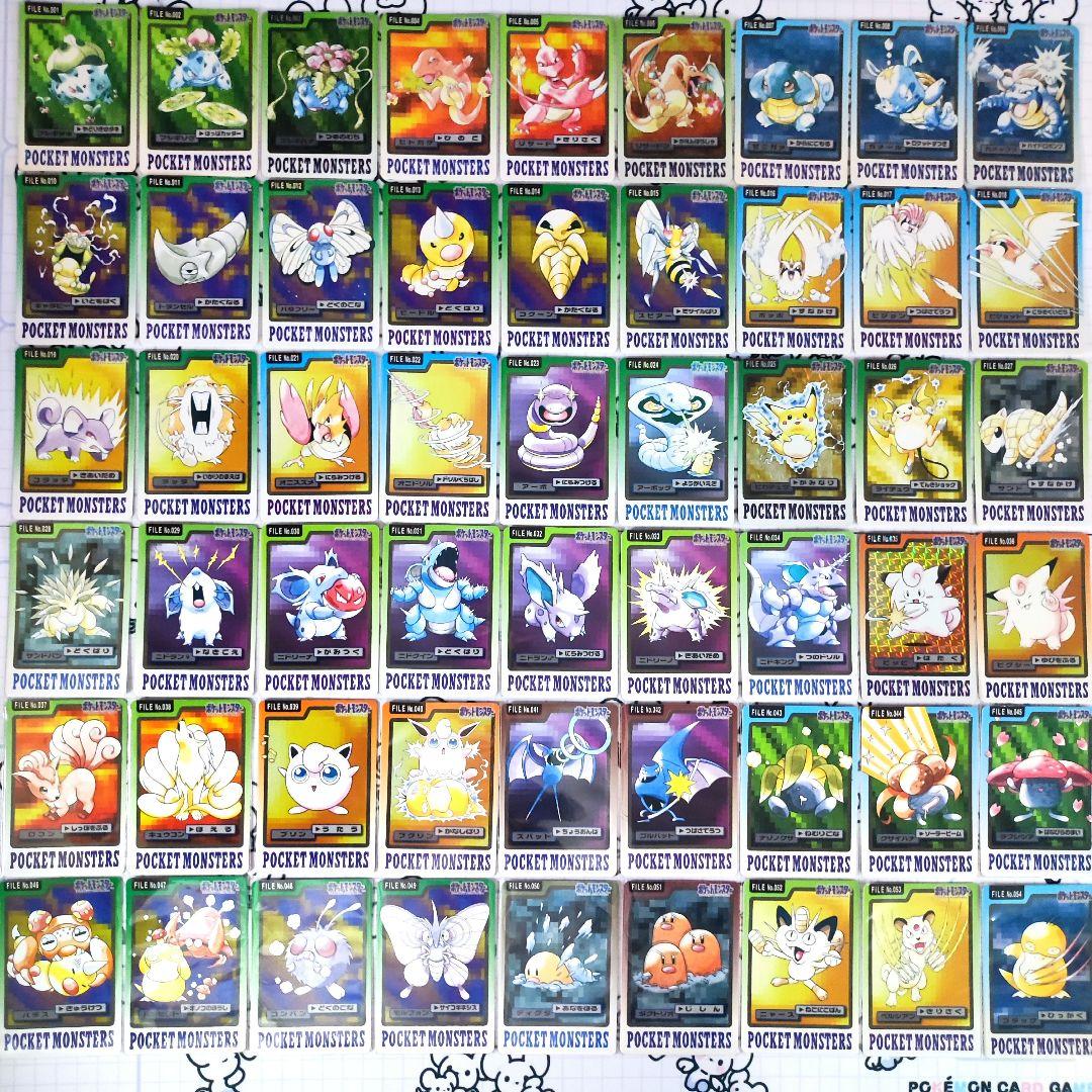 ポケモン　カードダス　151匹コンプリート　まとめ売り【良品、美品多数】　旧裏