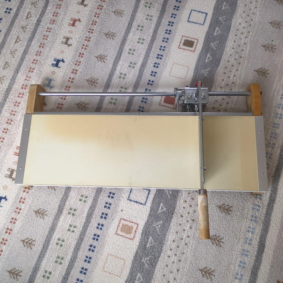 大型麺切りカッター　麺切り包丁　900mm×270mm