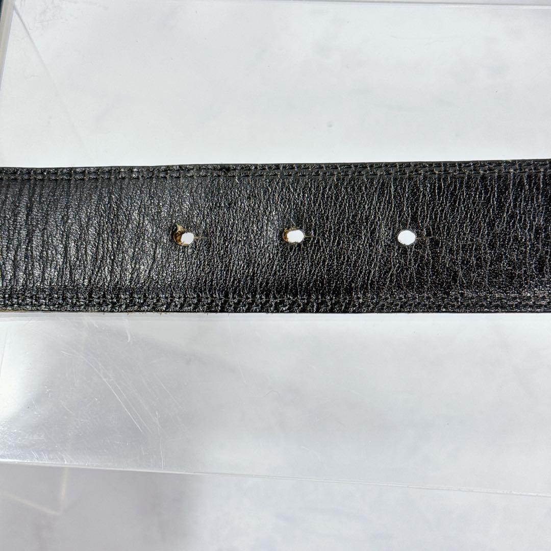 YVES SAINT LAURENT　サンローラン ベルト クロコ 革張り 美品