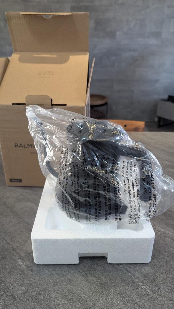 バルミューダ　ポット　ブラック