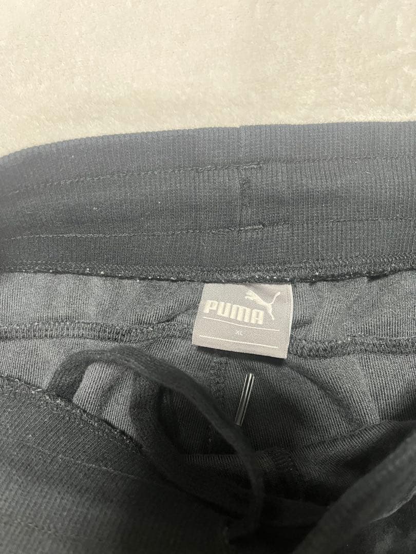 し*ん様 PUMAレディース ベロア ジャージ上下セット ブラック ダークグレー