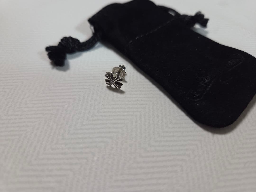 タ*マ様 クロムハーツ CHプラススタッドピアスwithダイヤモンド