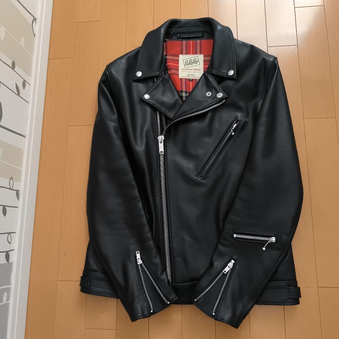 666 LJM-8 ライダースジャケット サイズ38