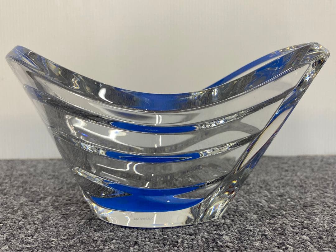 Baccarat バカラ ウェーブ ボウル ウェーブボウル 花瓶 フラワーベース