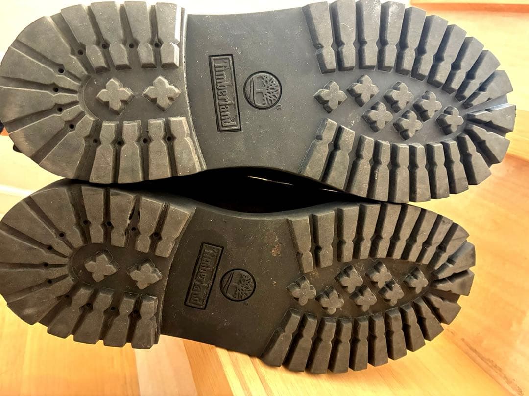 Timberland ブラックスエードワークブーツ