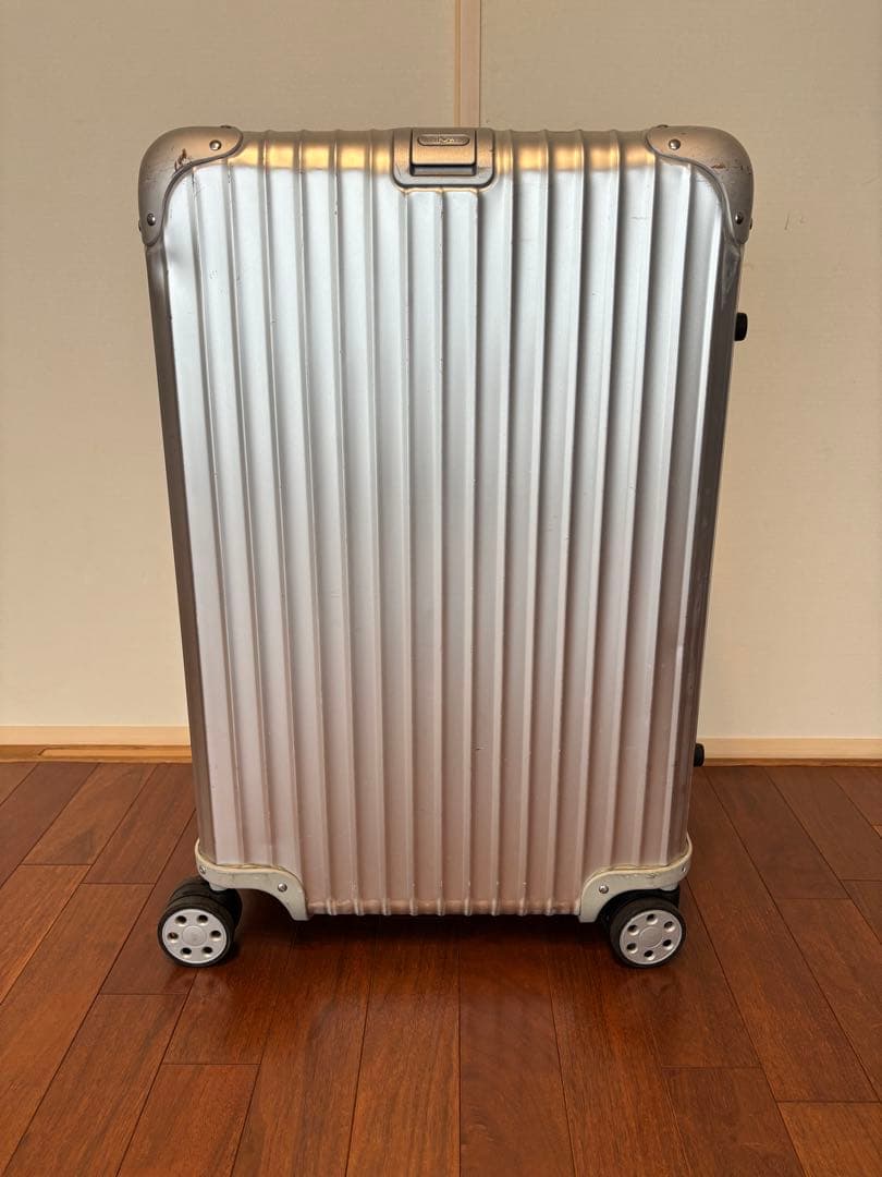 RIMOWA トパーズ TOPAS 4輪62L アルミ製　ハワイ正規店購入モデル