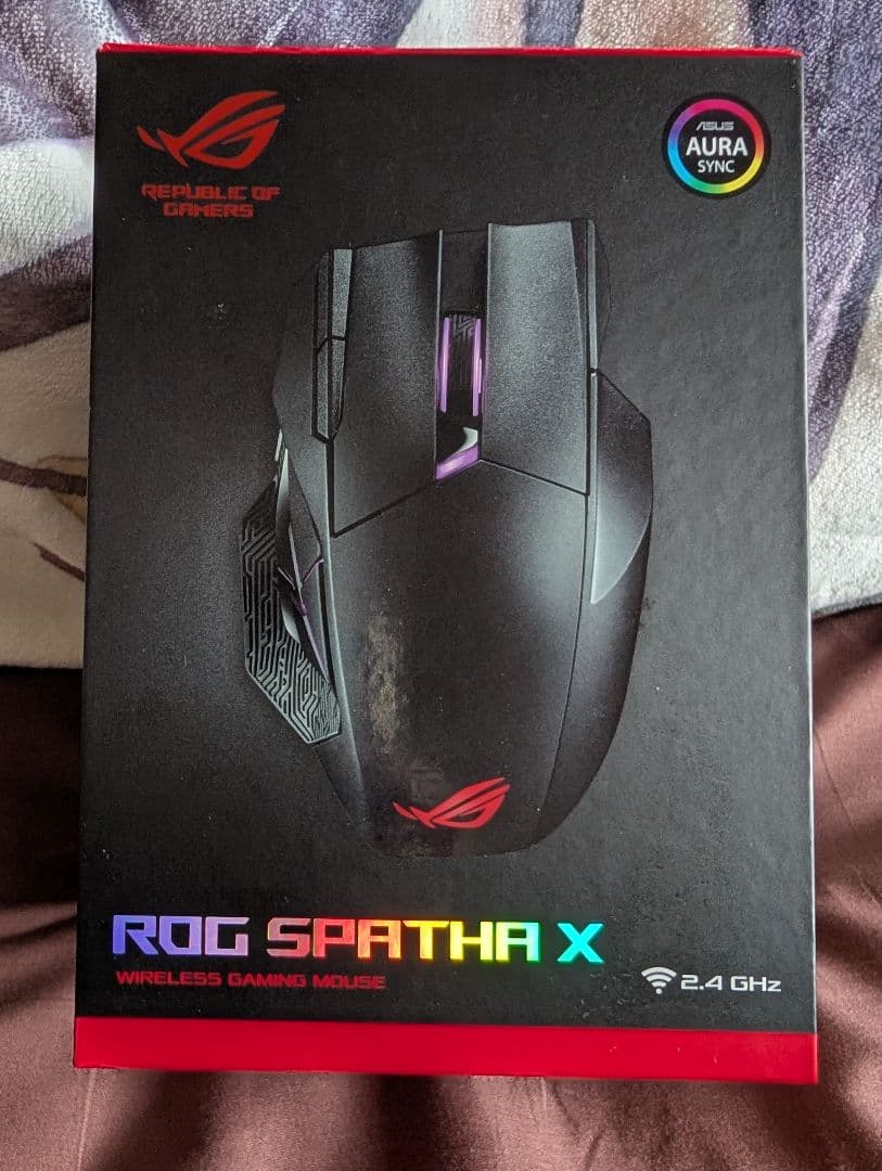 ROG SPATHA X ワイヤレスゲーミングマウス 2.4GHz 有線対応