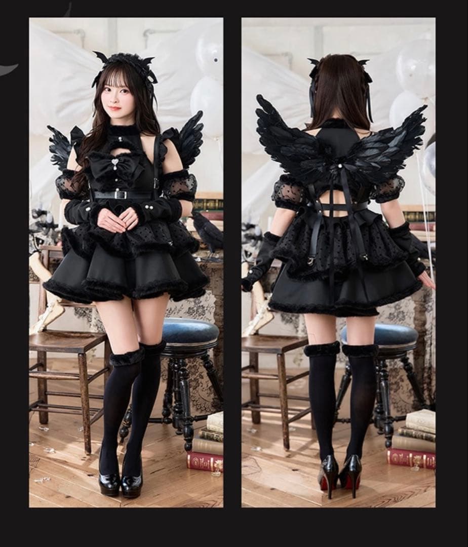 し*ゅ様 Malymoon ブラックデビルコスチューム