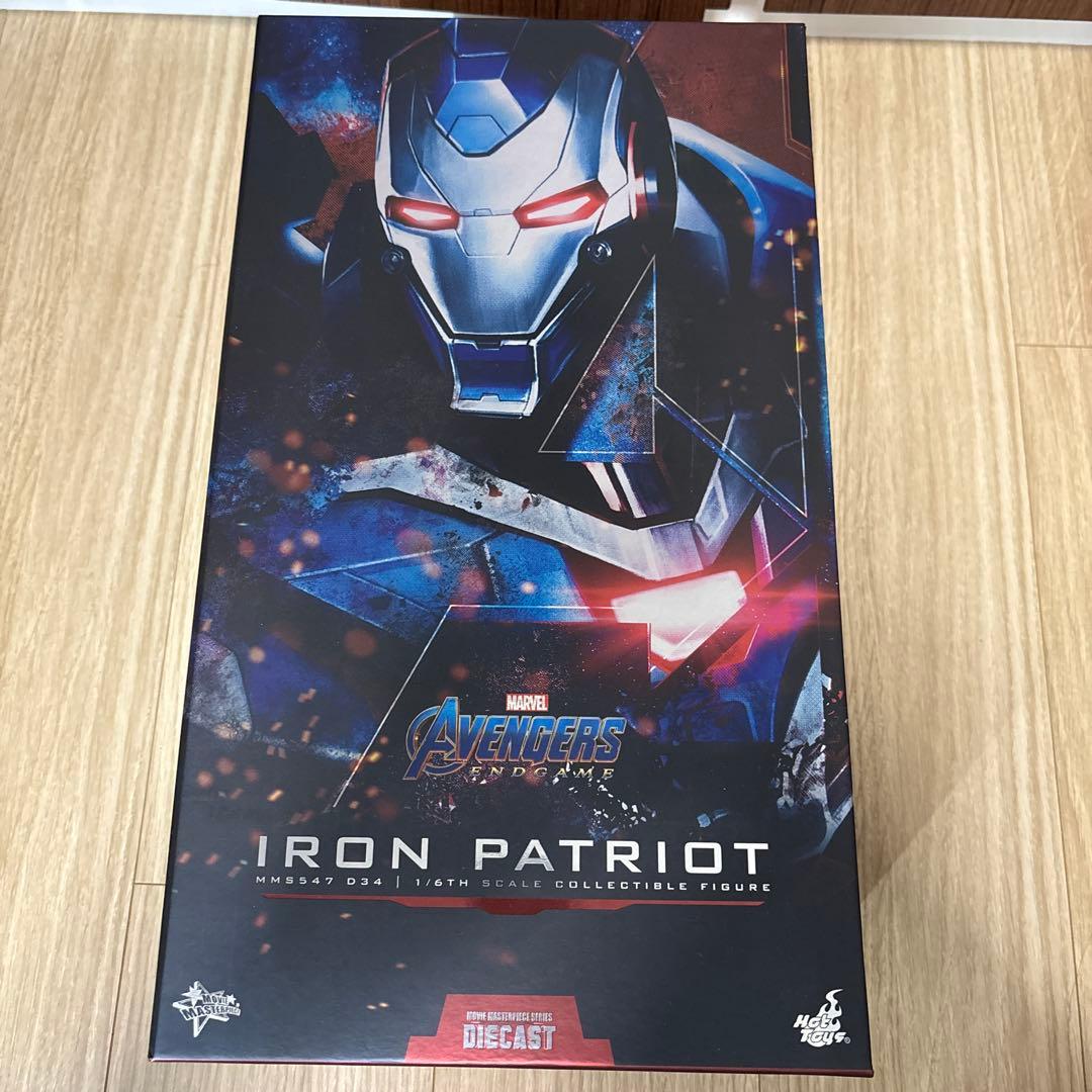 HOTTOYS ムービーマスターピース　アイアンパトリオット　エンドゲーム版