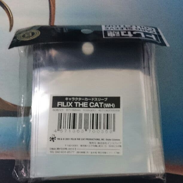 スリーブ felix the cat (wh) 未開封品