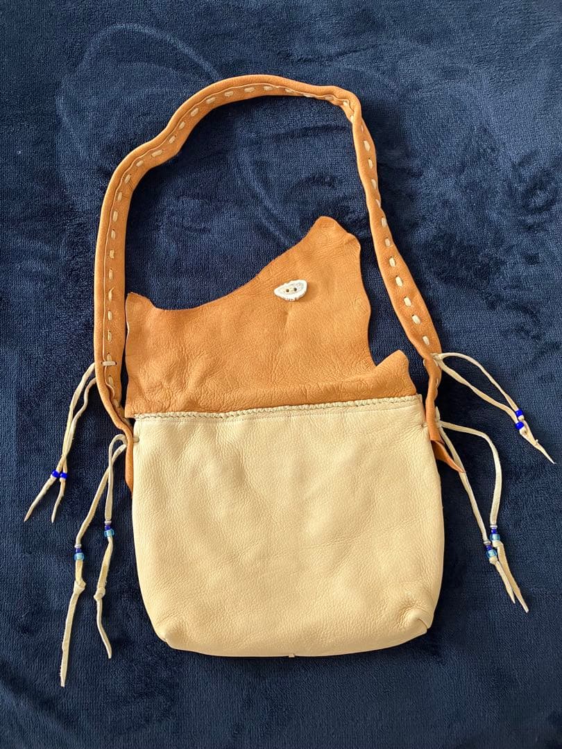 バッグ NasngwamXEARLYMORNING DEERSKINMESSENGER