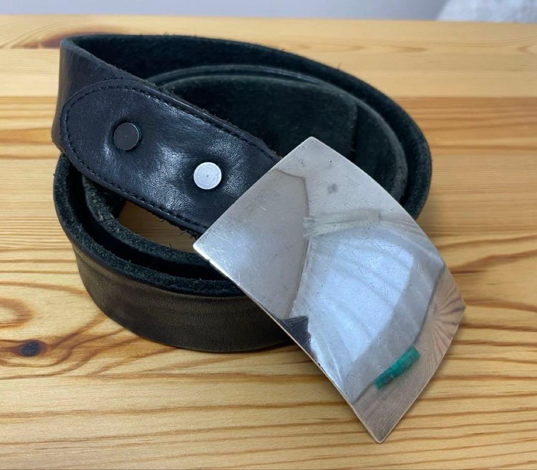 BACKLASH ダブルショルダーシルバー 950バックルベルト バックラッシュ