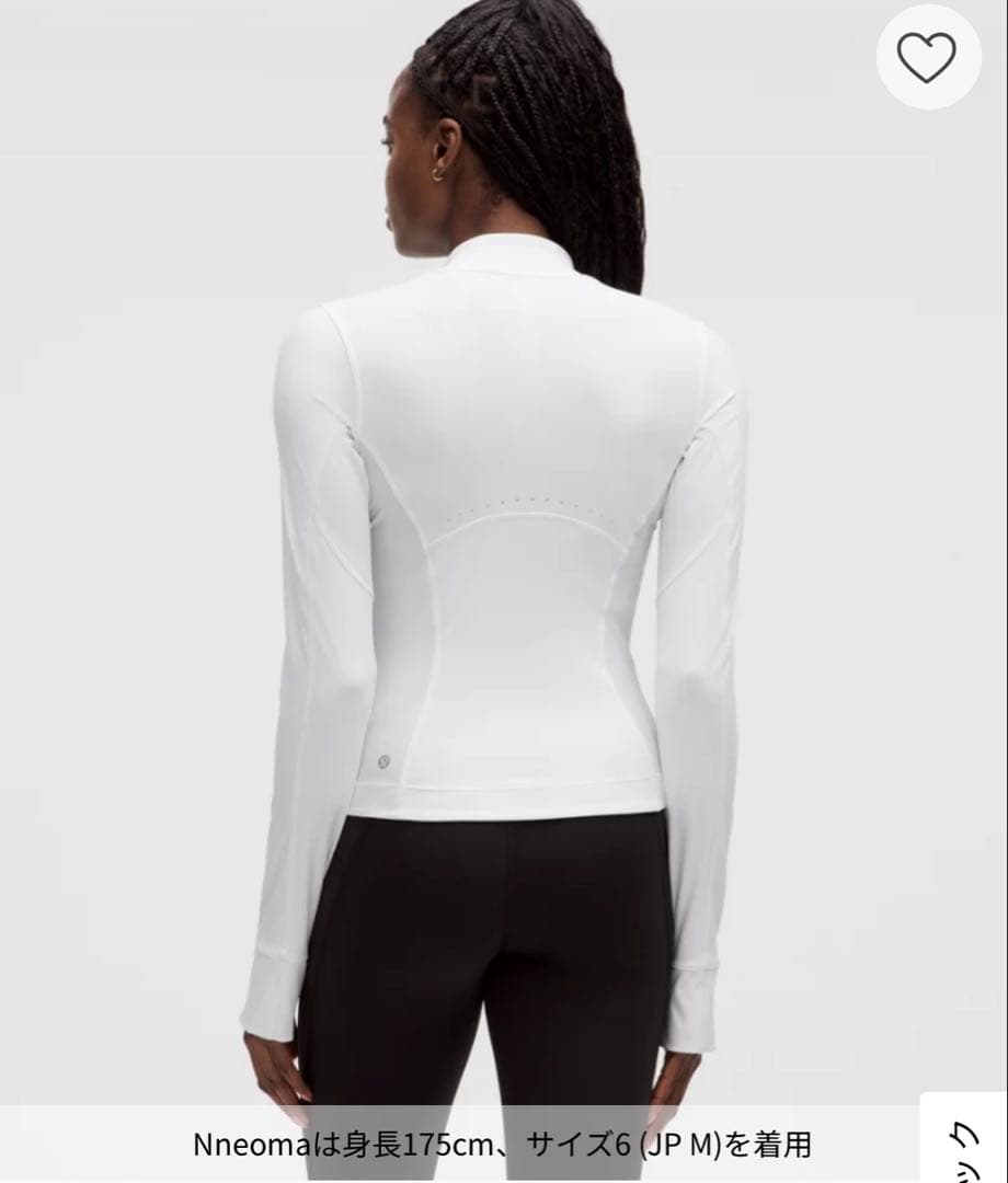 軽量UVプロテクション ランニングジャケット　ルルレモン