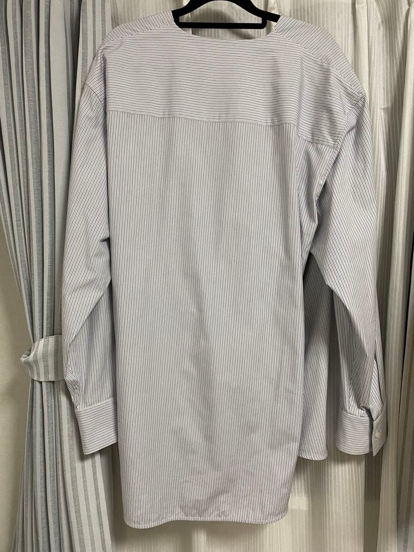 Jil Sander 23aw ノーカラーシャツ