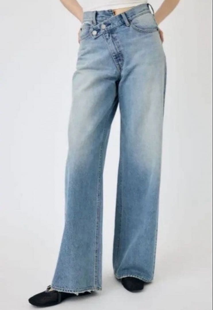 CROSS WAIST WIDE ストレート サイズ2