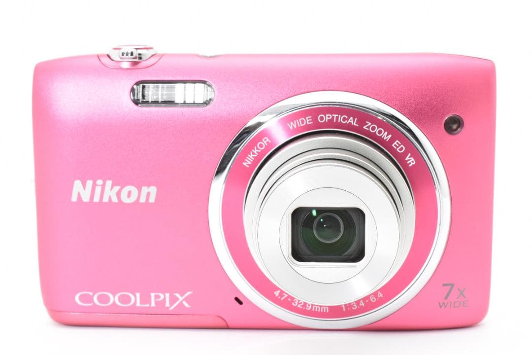 ■ 美品 ■ニコン　Nikon COOLPIX S3500 ストロベリーピンク
