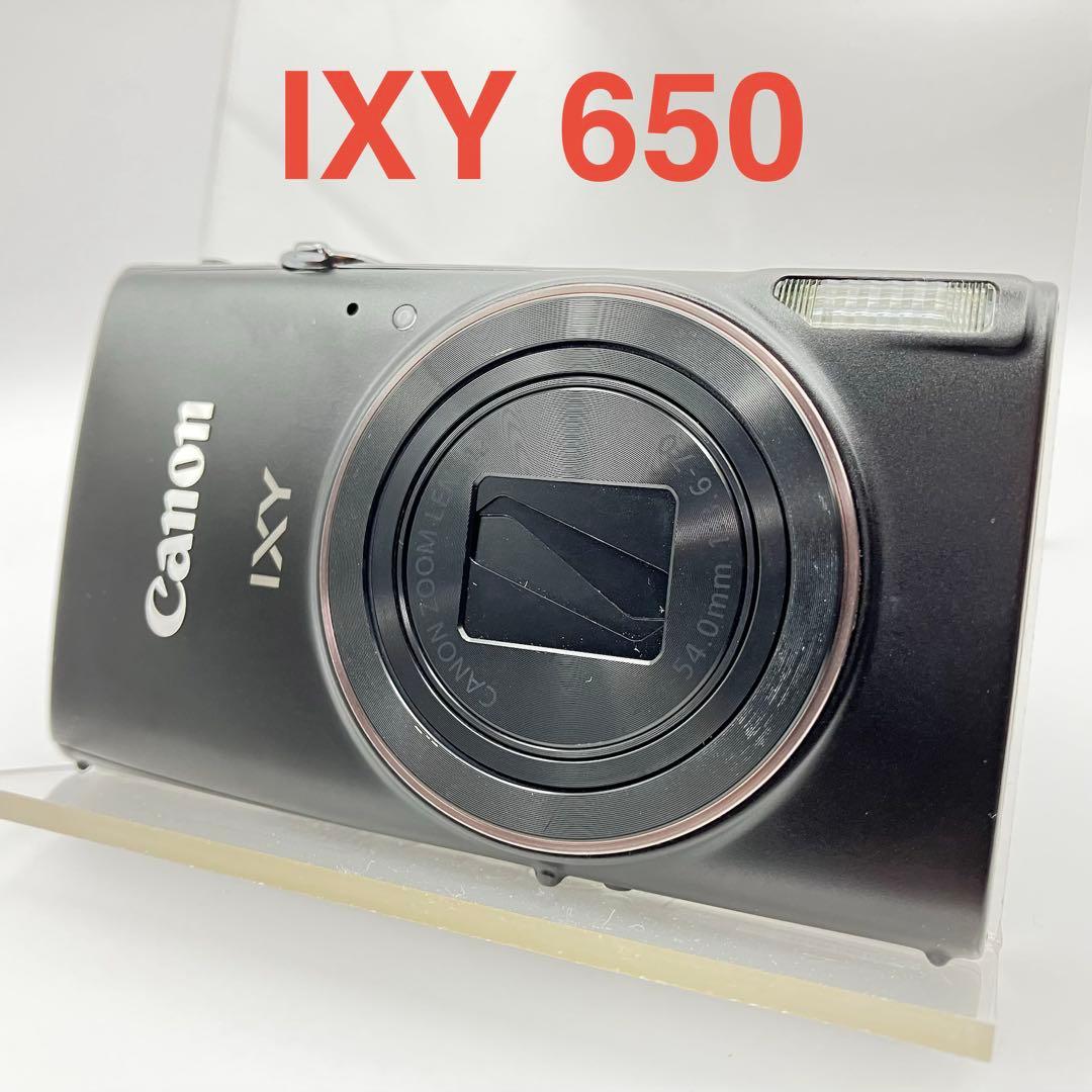 Canon IXY 650 ブラック Wi-Fi搭載　デジカメ