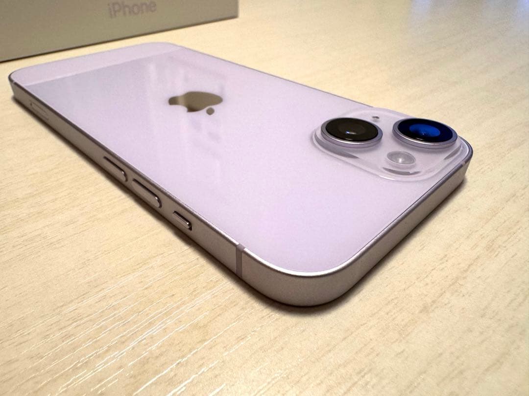 iPhone 14 パープル 128GB 美品