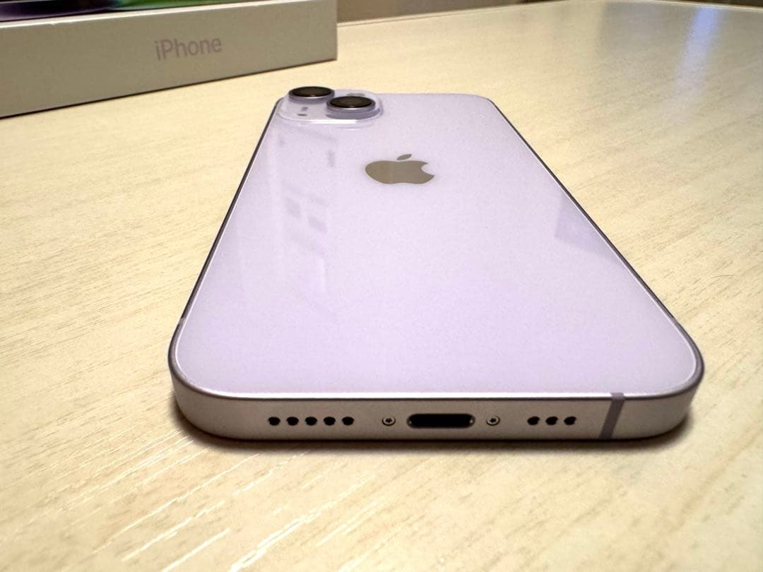 iPhone 14 パープル 128GB 美品