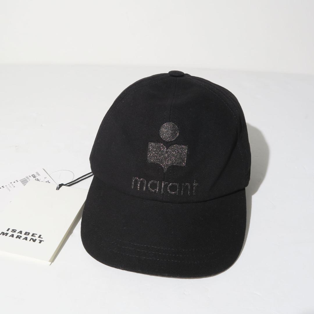 新品・定価30,800円 イザベルマラン CAP TYRON キャップ ブラック