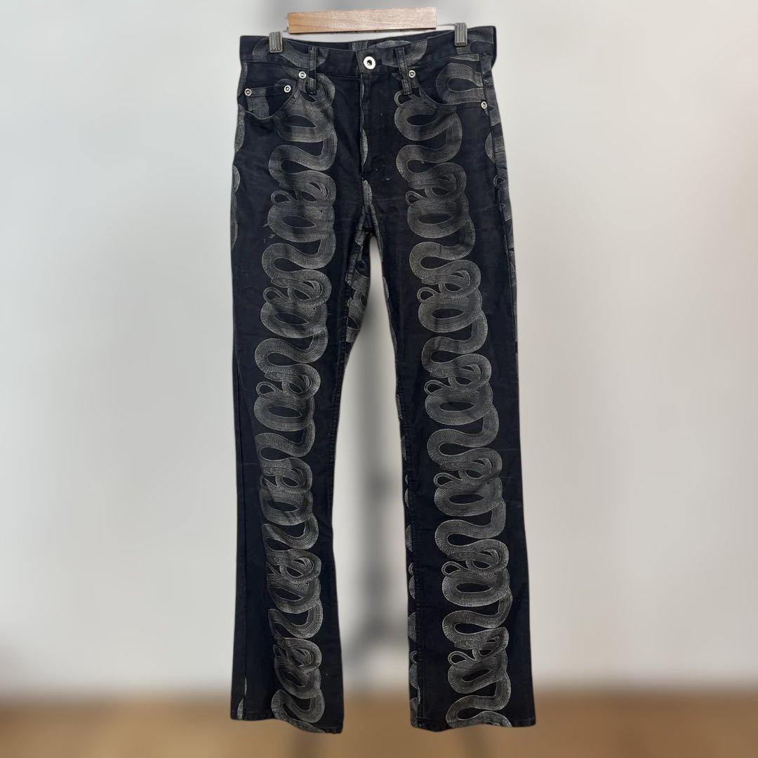 HYSTERICS ヒステリックグラマー　アーカイブスネークパンツ