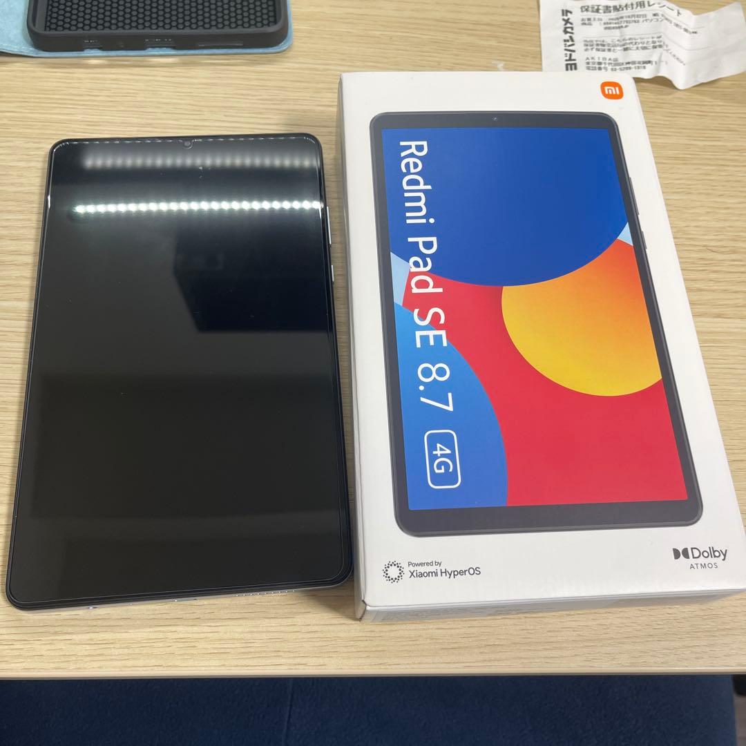 Redmi Pad SE 8.7 4G 箱あり ケース フィルム付 BC補償あり