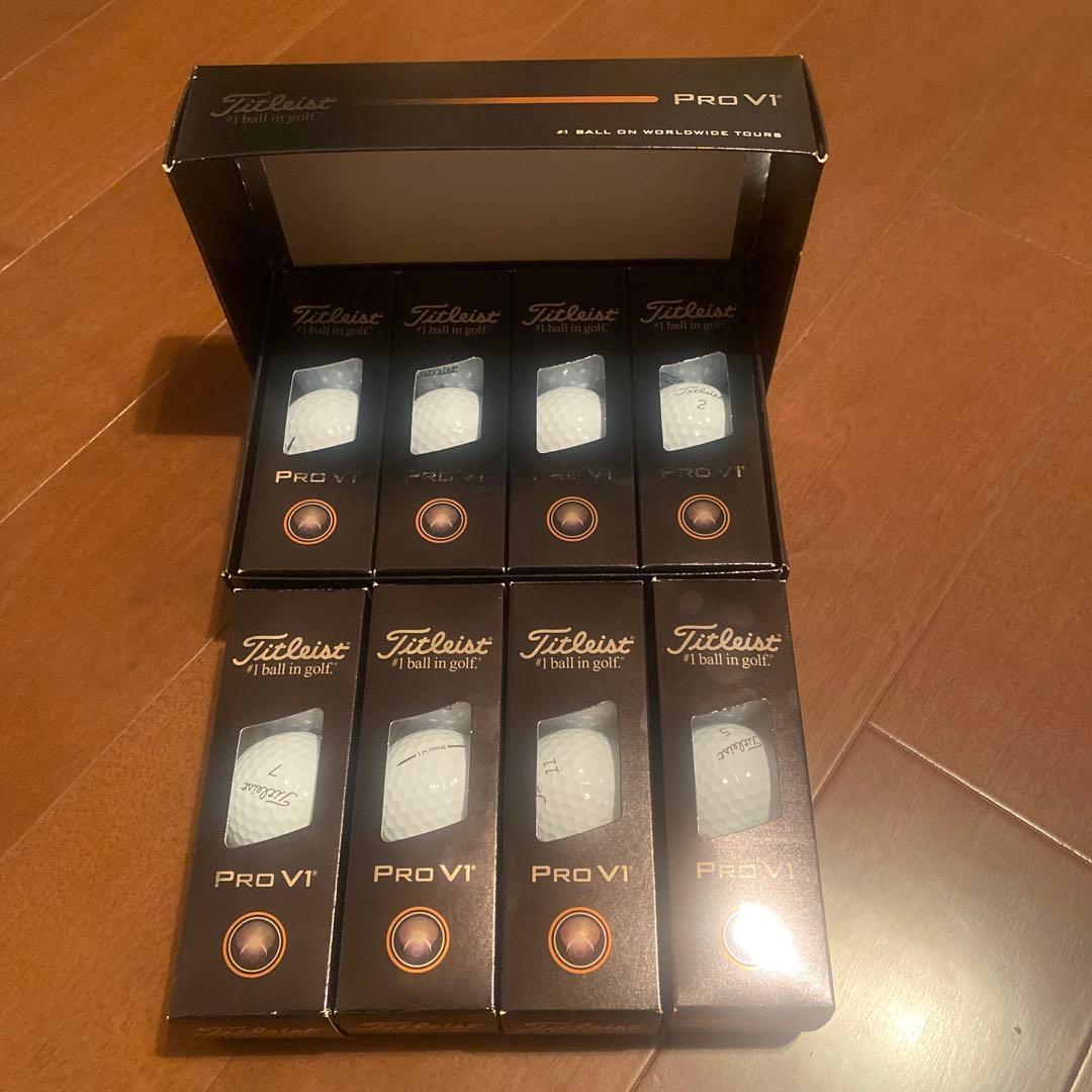 Titleist Pro V1 ゴルフボール 24個入り