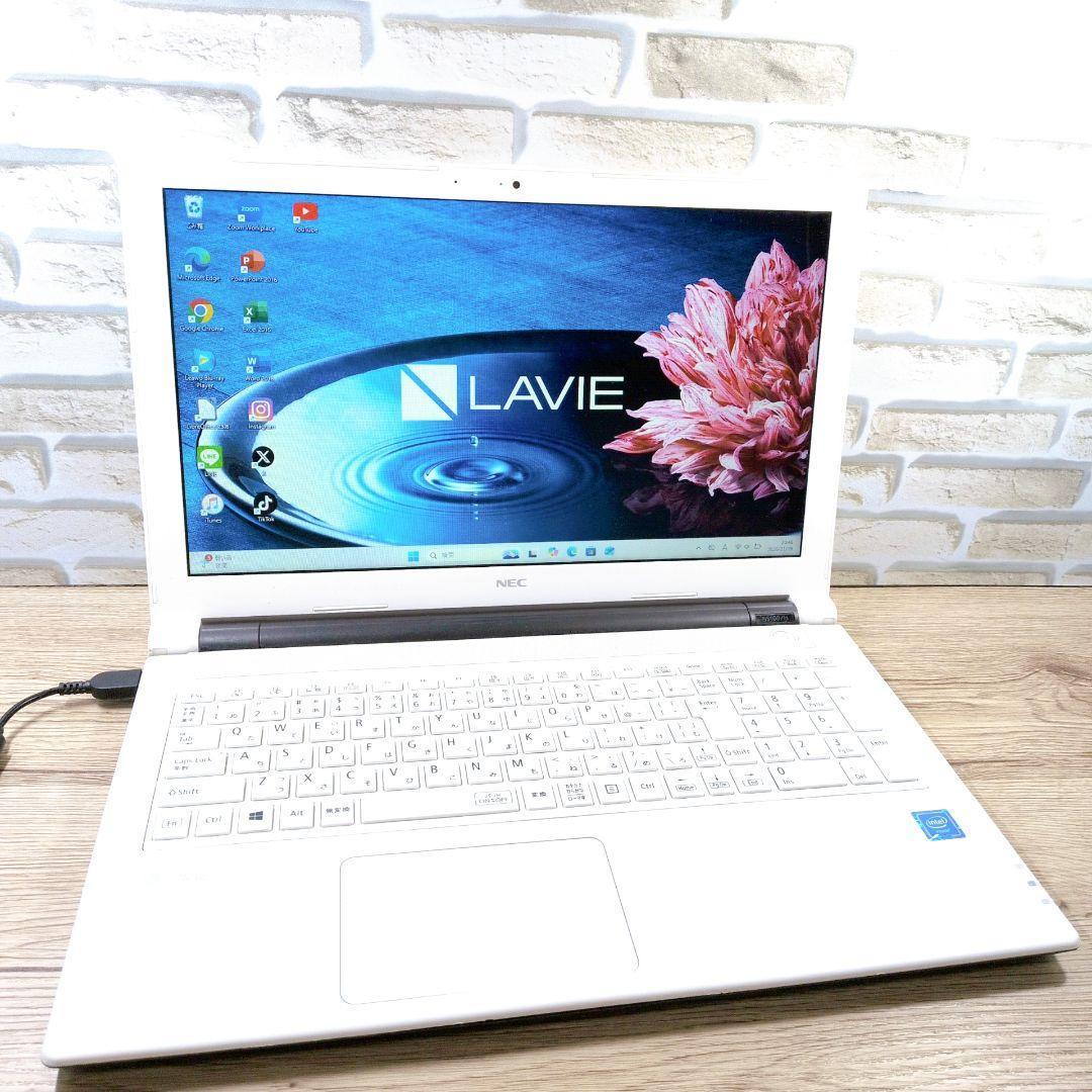 メモリ16GB Windows11 SSD500GB NECノートパソコン