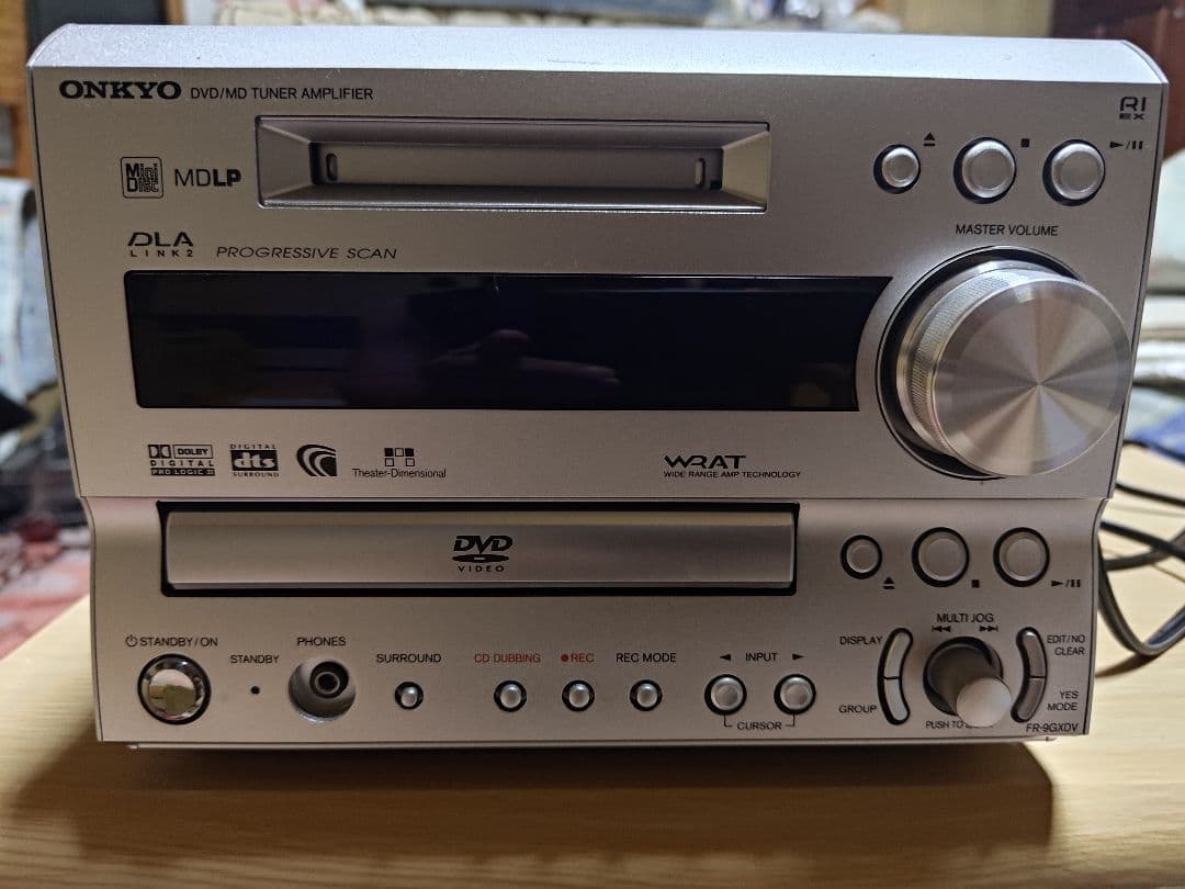 ONKYO DVD MD チューナーアンプ FR-9GXDV