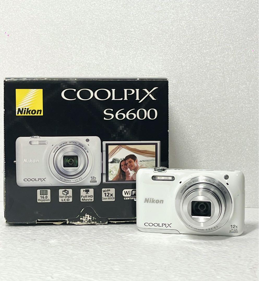 Nikon COOLPIX S6600 美品 動作確認済み 付属品多数あり