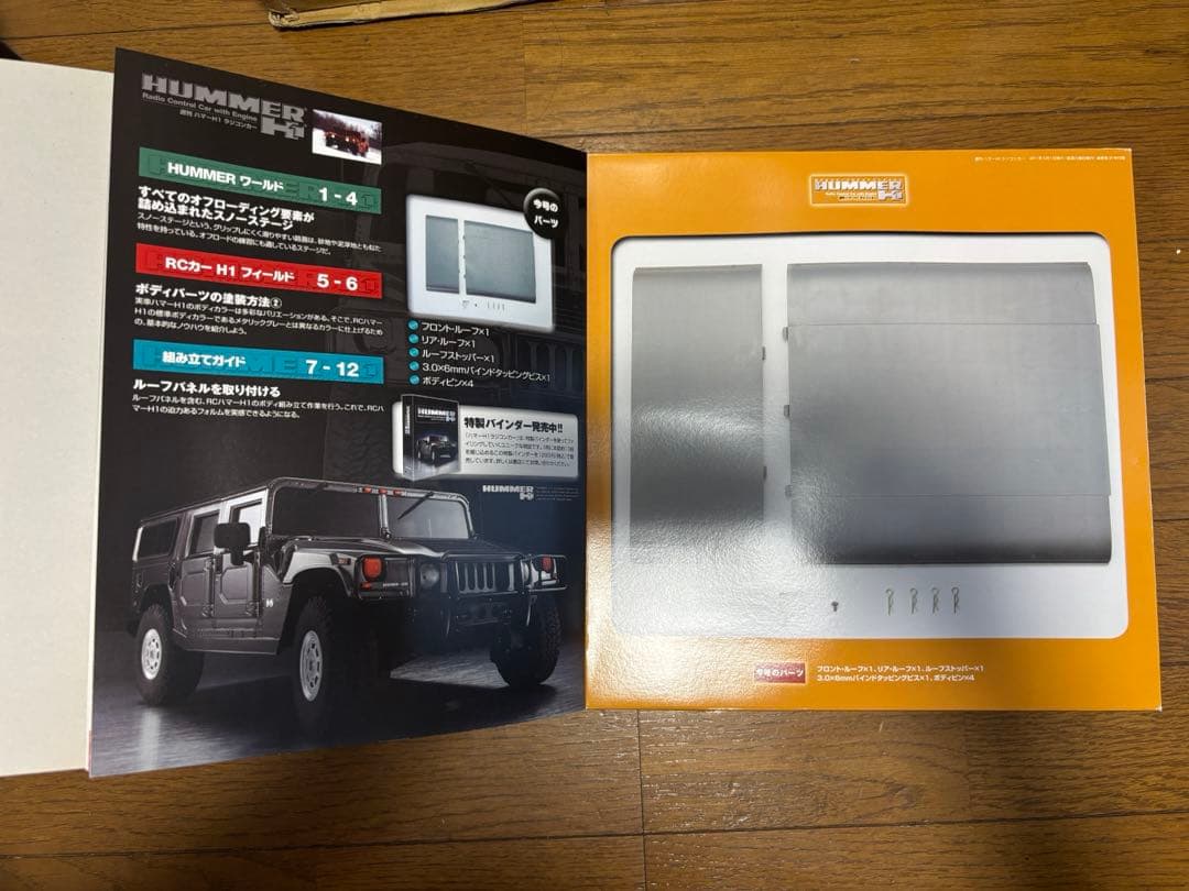 DeAGOSTINI デアゴスティーニ　ハマーH1 ラジコンカー　コンプリート