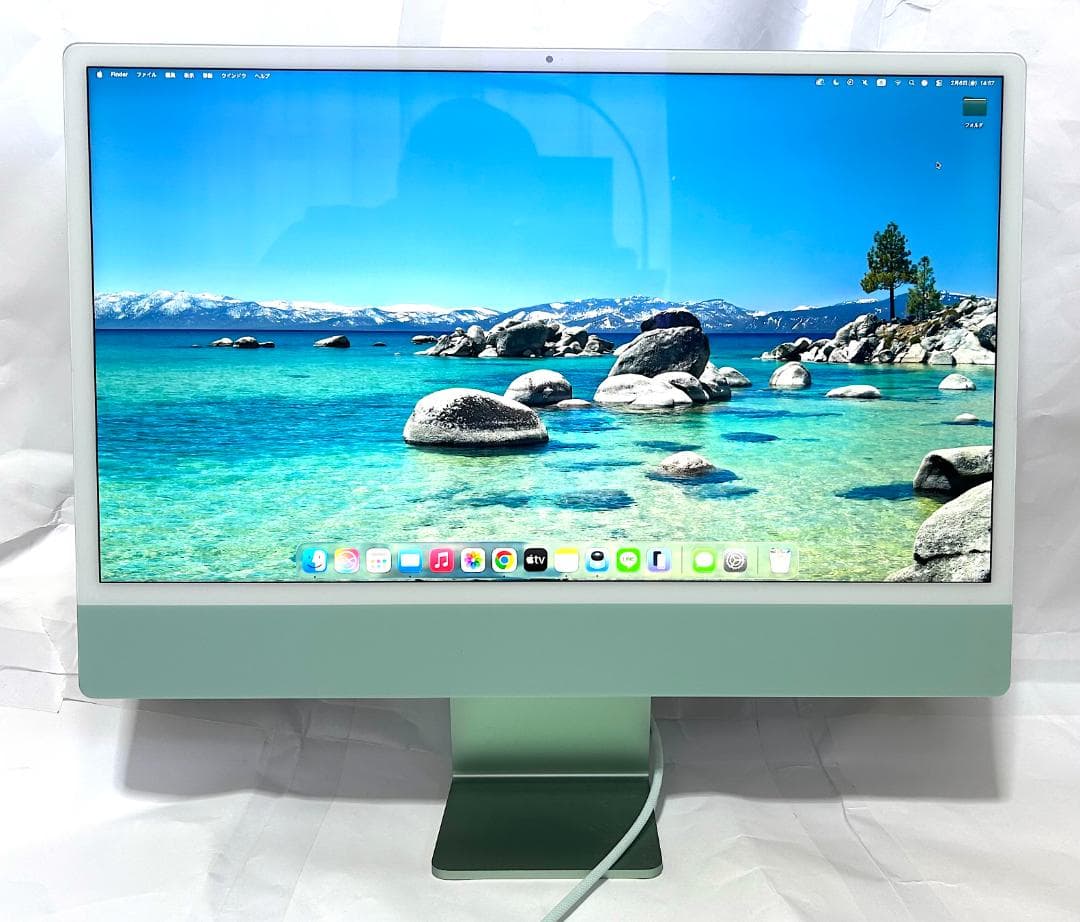 Apple iMac 24インチ M1 8GB SSD 256GB グリーン