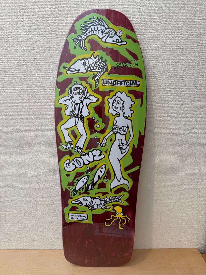 unofficial GONZ Color my friends デッキ
