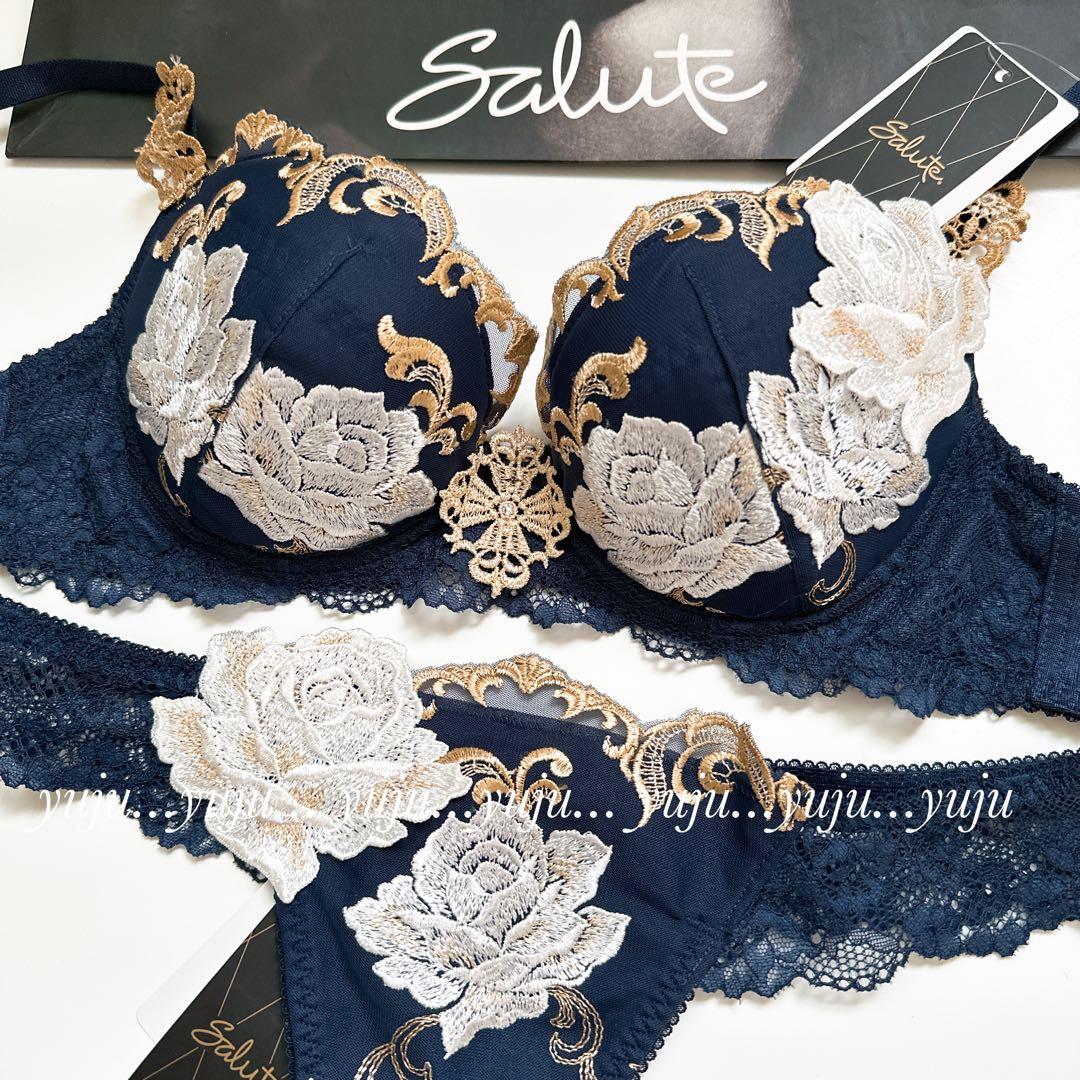 ワコール/サルート 73G 新品タグ付 P-upブラショーツ D75